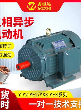 YE2-80M1-2三相异步电动机0.75W2级卧式印刷设备用三相电动机