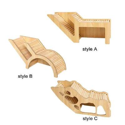 Wooden Hamster House Cage Accessories Exploration Toy