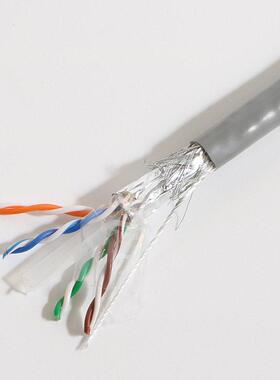 五类AFTP/SFTP屏蔽CT5e网线 0.A5S无氧超铜千兆网络监控交换机线