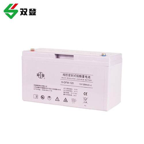 双登蓄电池6-GFM-120 电压容量12V120AH/C10放电率10HR极板
