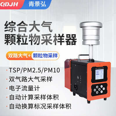 大气TSP颗粒物综合采样器 环境监测双路恒流智能大气颗粒物采样仪