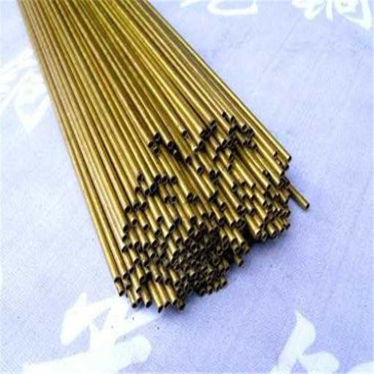 黄铜管切割 外径4 5 6 7 8 9 10mm壁厚0.5mm黄铜管，铜毛细管
