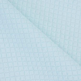 小菱形格涤氨空气层 秋冬婴童抱被睡袋枕套布料 320g三层夹丝面料