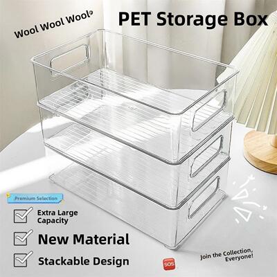 Drawer Organizer Storage Box Plastic Sundries Container 收纳