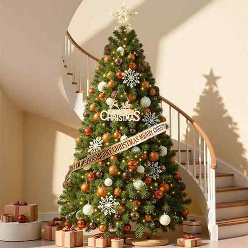 饰诞节装圣诞树2026新款家用仿真加密场景圣布置id75SD=ZH0y大型