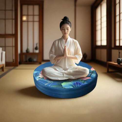 打坐坐垫 加热坐垫 振动坐垫冥想座椅垫 记忆棉 办公室座椅垫