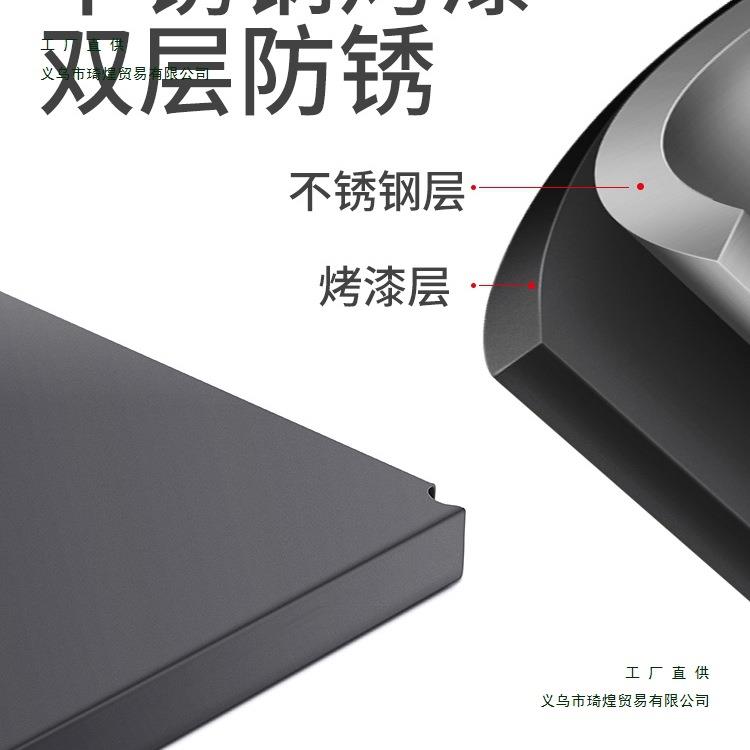 厨房置物架落地多层不锈钢多功能锅具放锅冰箱夹缝收纳窄款锅架子