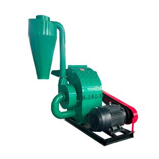 工厂直供多功能锤片式饲料粉碎机锤片稻壳粉碎机锤片式秸秆粉碎机