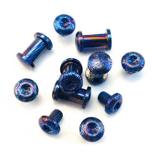 535刀配件改 Bugout 蝴蝶535刀柄螺丝配件 钛马主轴刀配件螺丝钉