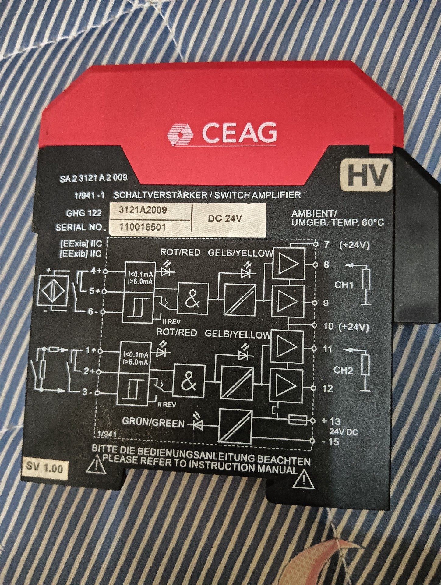 进口CEAG安全继电器 拆机的需要联系