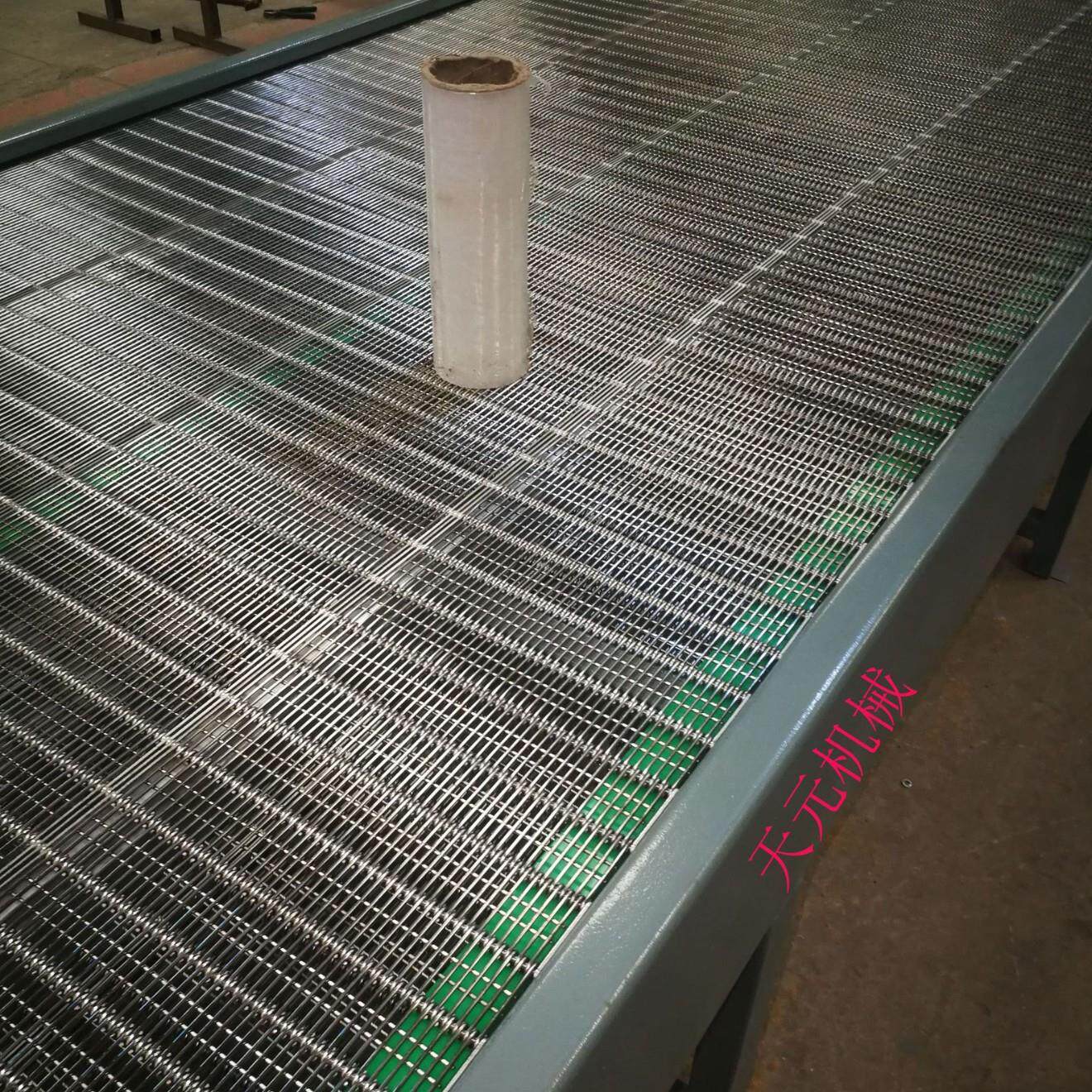 眼睛网输送机超声波清洗专用网带啤酒包装输送线 网带提升机