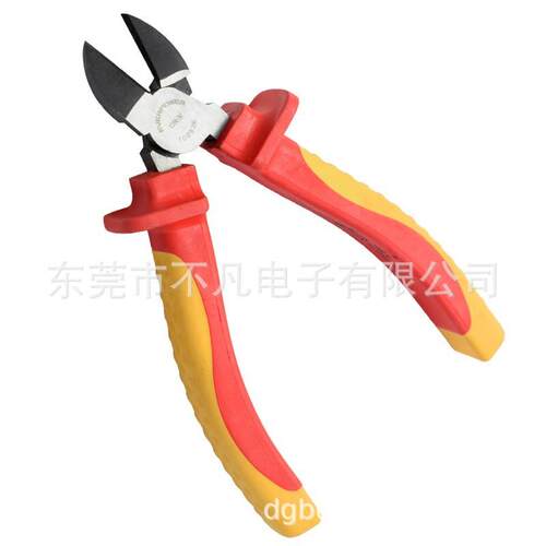 艾威博尔(EVER POWER)100803双色柄VDE绝缘钳电工钳老虎钳3件套