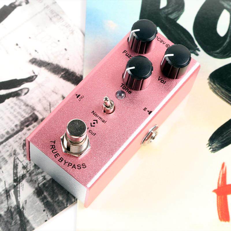 FUZZ法兹单块电吉他专用效果器失真过载合唱模拟延迟迷你便携踏板