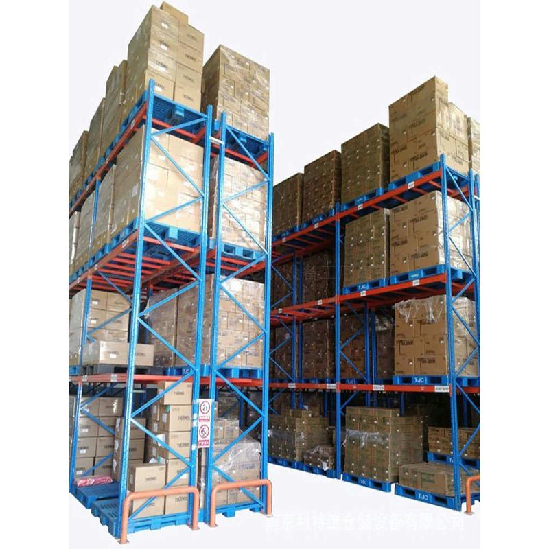 重型货架横梁式拆装方便层高可调节配合托盘叉车层网使用