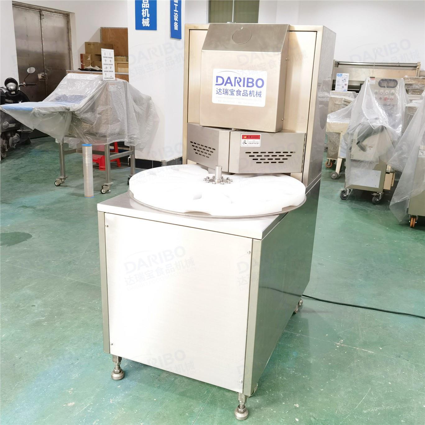 *商用麻辣鸭脖子均匀切块机 全自动转盘式卤鸭脖风干鸭脖切段机