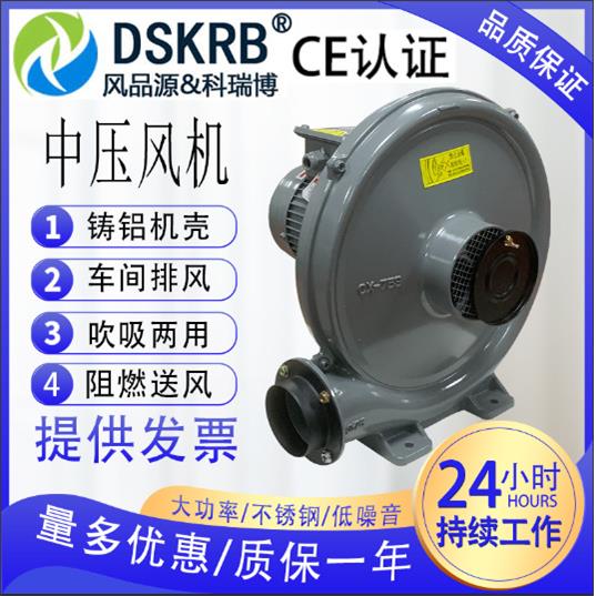 吹风冷却除尘吸尘助燃透浦式变频中压鼓风机吸尘木工吸抽尘
