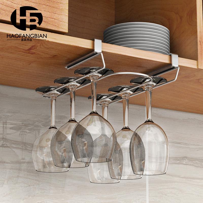 批发橱柜悬挂厨房置物架砧板架多功能柜门挂架壁挂收纳酒杯架挂砧