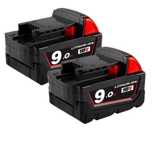 替换milwaukee M18 锂离子电池18v 5.0/6.0/9.0/12.0Ah可充电电池