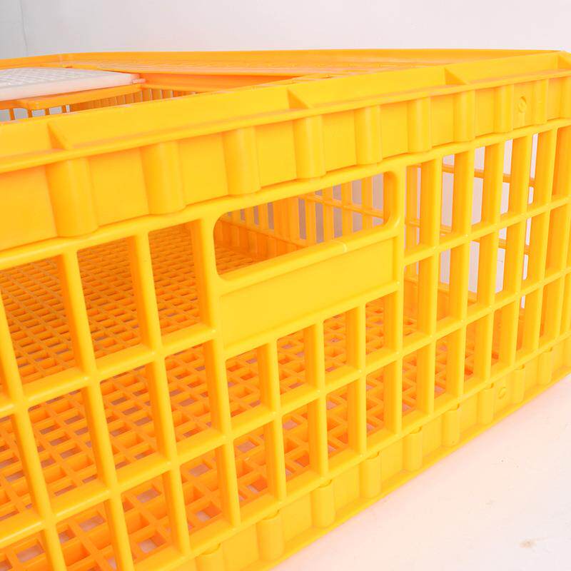 出口型鸡笼周转箱鸡笼子运输养殖塑料家用大号筐成鸡鸭鹅鸽子兔笼
