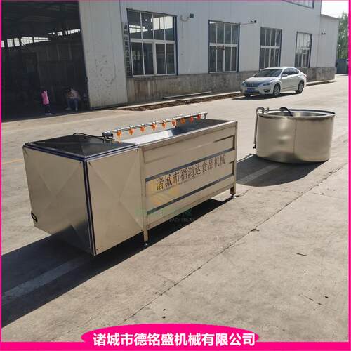 猪头蹄毛刷清洗机 洗羊头设备 DMS-1000毛辊清洗机