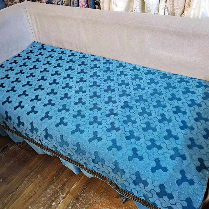 客厅整套北欧风沙发垫全包秋冬感轻奢带裙边简约沙发床垫套罩