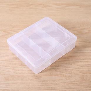 透明D916款 包装 长方形固定三格PP电子元 塑料盒 盒 配件收纳盒 新款
