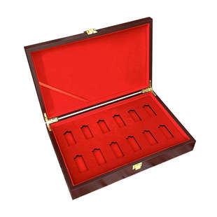 银元宝金条金元宝十二生肖金砖盒农行木盒收藏包装子礼盒传世之宝