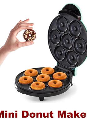 Mini Donut Maker Homemade Dessert Waffle Cake Baking Machine