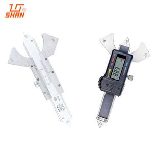 桂量山牌焊缝规 数显焊缝检测规 0-20 90° 60° 80° 焊接尺