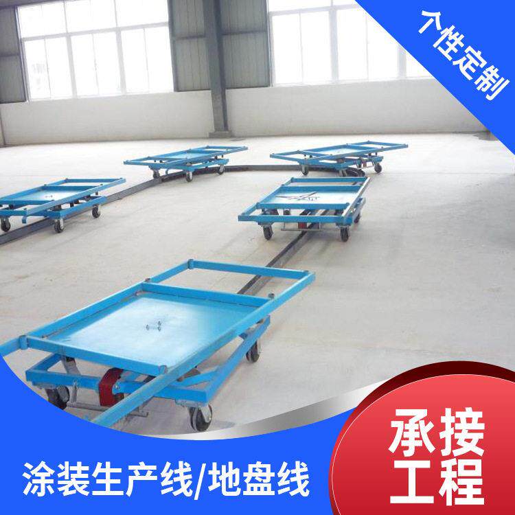 涂装流水线油漆工程家具喷漆地盘设备承接厂家直供板材喷涂烤漆
