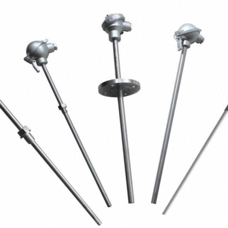 厂家供应K型淬火炉测温感温棒不锈钢热电偶感温棒退火炉测温棒