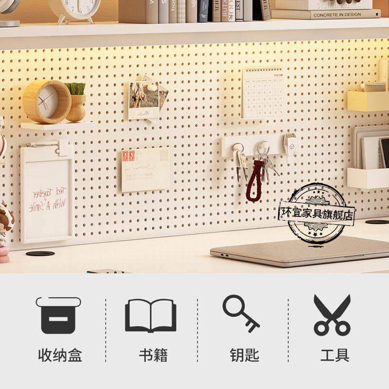 书桌学生家用台式电脑桌书架All桌子卧室写作业桌学习书桌
