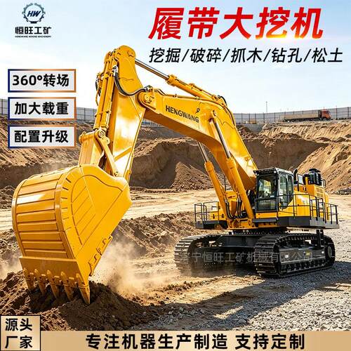 挖掘机大型挖掘机 20吨履带款挖机工程施工液压大挖机厂家 挖掘机