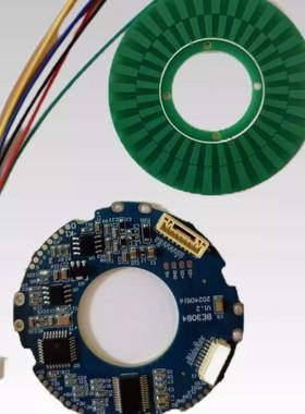 电感式中空编码器 BE30B4-V1.2 17位RS485输出 高精度不需校准