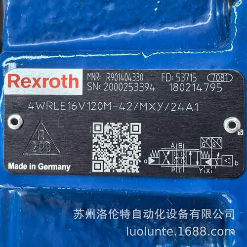 R901404330  4WRLE16V120M-4X/MXY/24A1 比例阀 / 全新原装