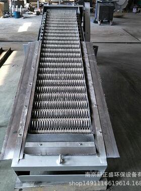 电动循环齿耙式格栅除污机链式格栅除污机不锈钢粉碎型格栅除污机