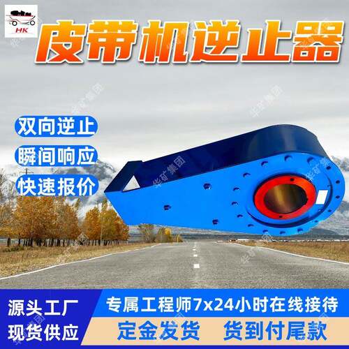 供应皮带输送机用逆止器倒转距离小NYD160皮带输送机用逆止器