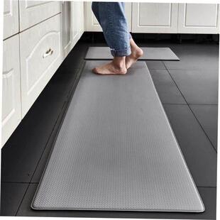 mat kitchen leather door washed floor slip Thick non