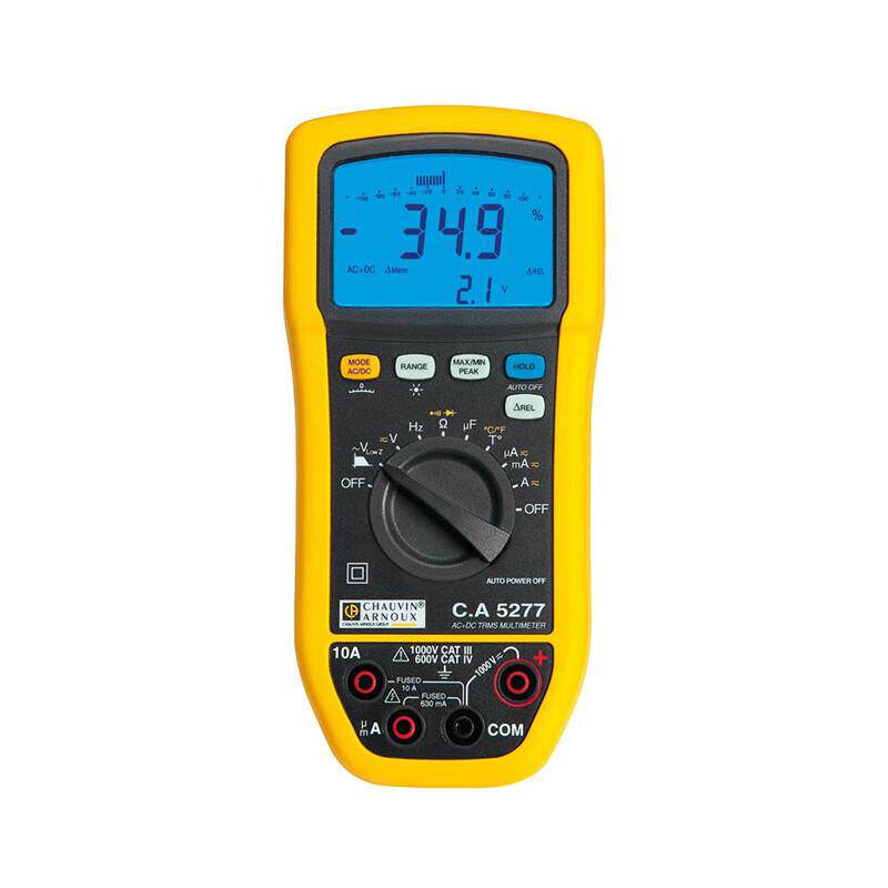 法国CA真有效值双显示数字万用表CA5277 0.1Hz至10 Hz
