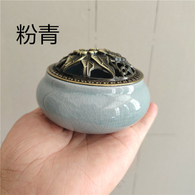 茶室专用香炉新款迷你可干烧香薰炉室内门店摆件底座炉熏众檀风炉