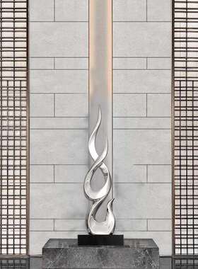 直销新款大号落地节节高升酒店大堂摆件现代简约售楼处装饰摆件电