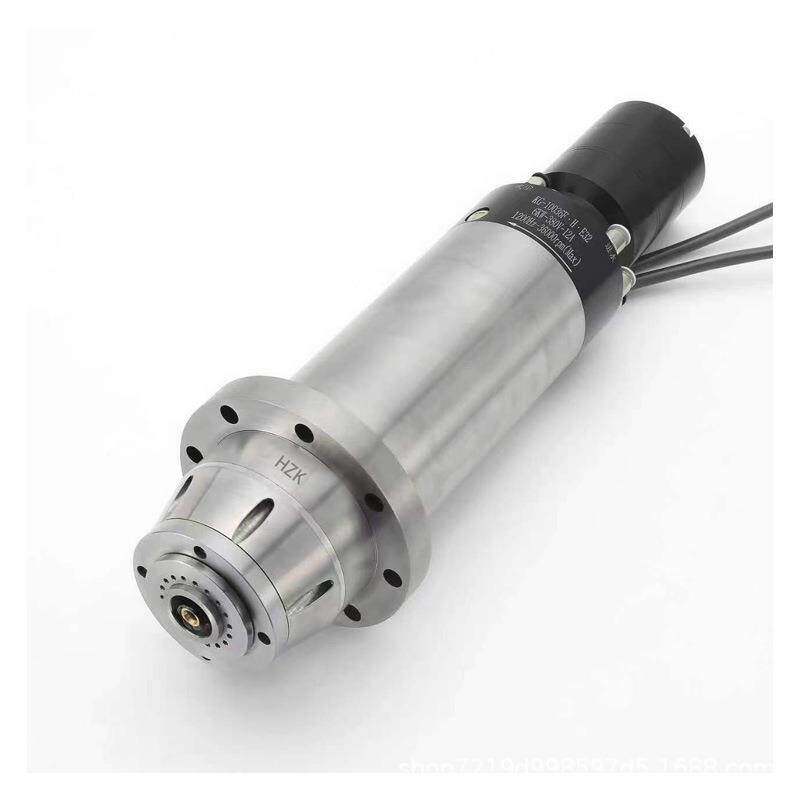 电主轴3.6w气动换刀HS-E32内冷水冷380v加工中心电机铣床变频