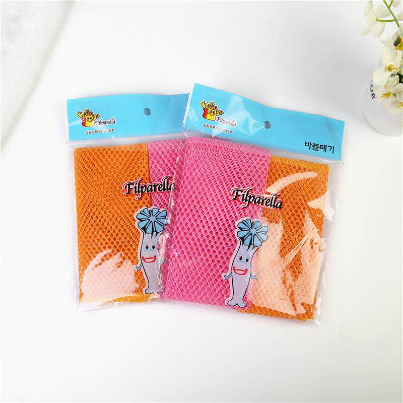 网布洗碗巾去油刷锅网眼抹布厨房清洁百洁布2片/袋居家抹布