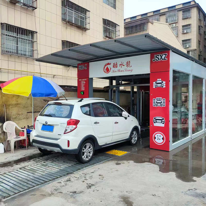 厂家全自动智能无人值守洗车机 带毛刷大型加油站全自动洗车机