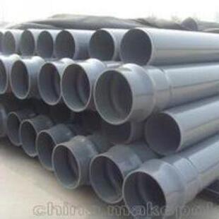 UPVC给水管225355PVC给排水管大口径管件齐全农田灌溉厂家供应