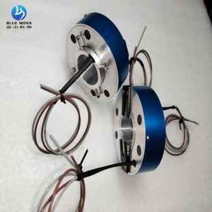 专业生产精密设备导电滑环金属外壳360度旋转内孔2578 2P导电滑环