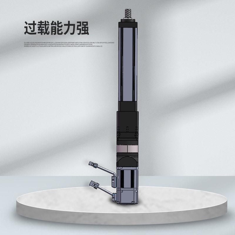 大推力电动推杆直线式伺服电动缸重载精密电缸直供滑台丝杆升降机