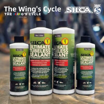 Silca终极自行车真空轮胎纤维泡沫防爆轮胎修覆液自修覆液去除剂