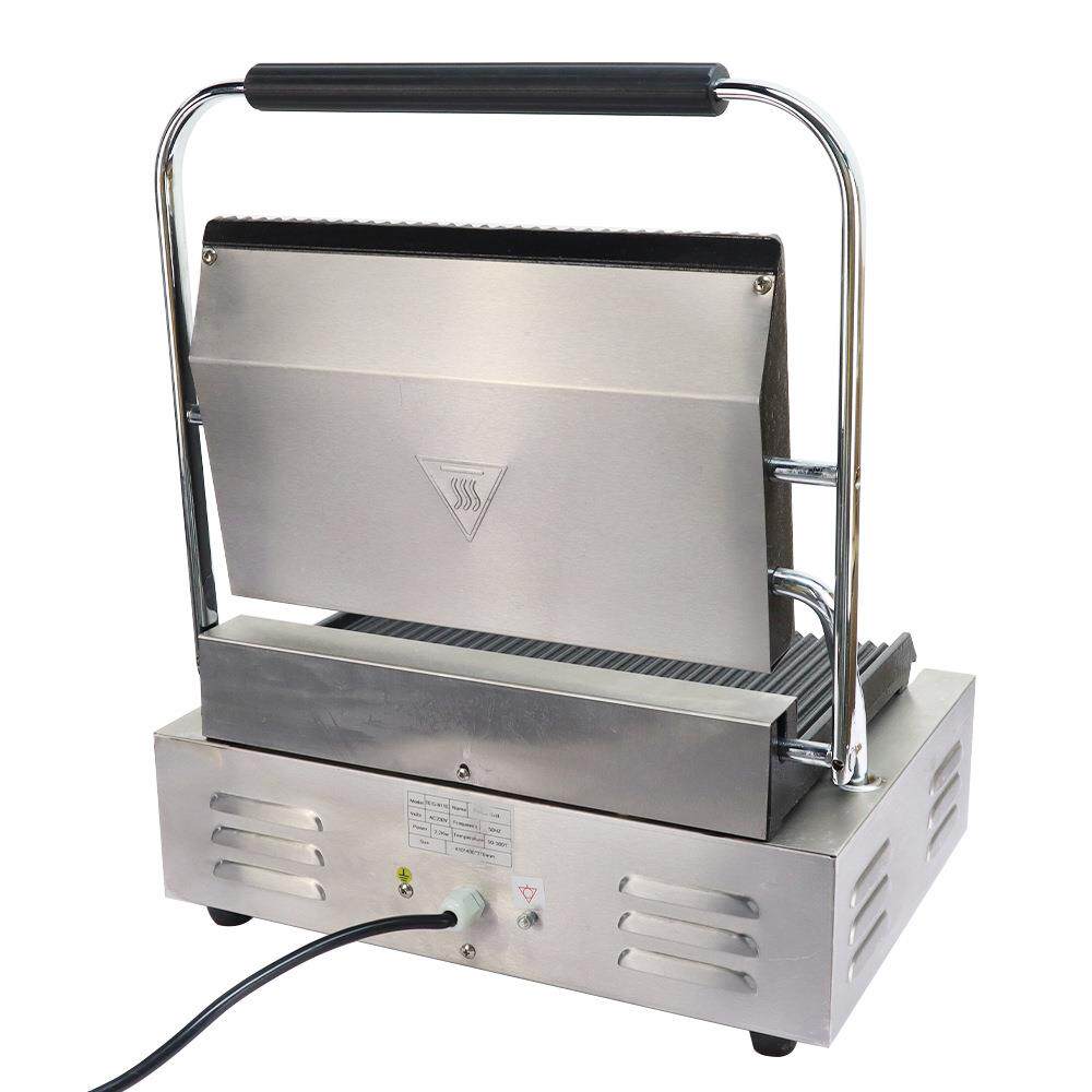 商用电扒炉压板扒炉鱿鱼鸡排牛扒等机器加宽加厚铁板压炉设备