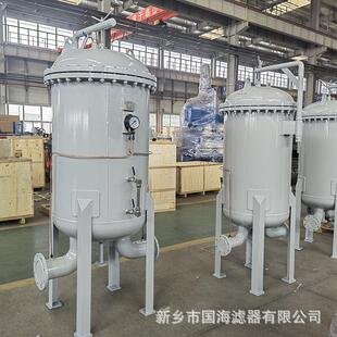国海滤器航煤过滤分离器350m³/h卧式不锈钢DN200